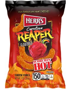 Herr's Carolina Reaper Cheese Curls 28 Gram