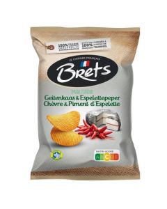 Brets Geitenkaas Peper Chips 125 Gram 