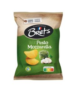 Brets Pesto Mozzarella 125 Gram 