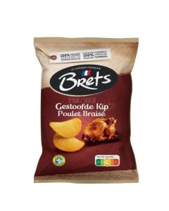 Brets Gestoofde Kip Chips 125 Gram 