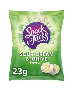 Snack a Jacks Sour Cream & Chive 23 Gram