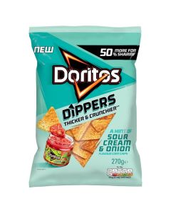 Doritos Dippers Sour Cream & Onion 185 Gram