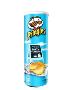 Pringles Salt & Vinegar Chips Doos 19 x 165 Gram