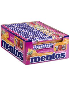 Mentos Rol Fruit Doos - 40 x 37,5 Gram