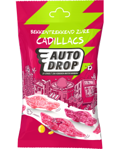Autodrop Bekkentrekkend Zure Cadillacs Snackpack (85 gram)