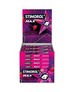 Stimorol Max Splash Strawberry Lime - 21 Stuks