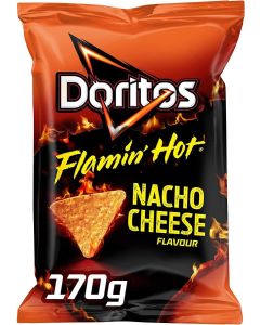 Doritos Flamin Hot Nacho Cheese Chips 170 Gram