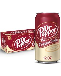 Dr Pepper Cream Soda Tray - 12 x 355 ml