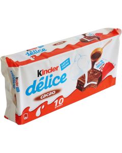Kinder Delice Choco Cake 10 Pack 39 Gram