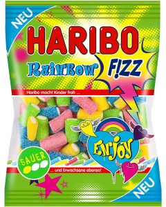 Haribo Rainbow Fizz 160 Gram