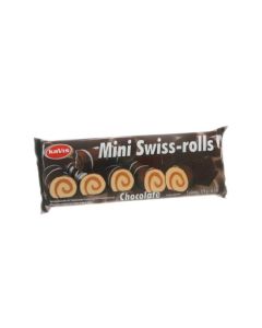 Mini Swiss Roll Chocolade 175 Gram 