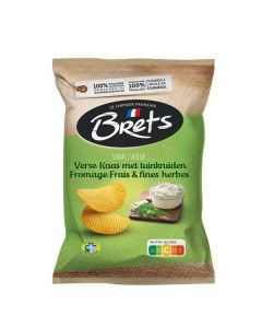 Brets Kaas & Verse Kruiden Chips 125 Gram
