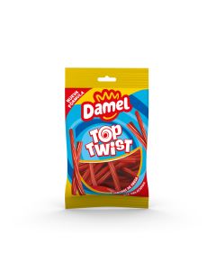 Damel Top Twist Aardbei Kabels 135 Gram