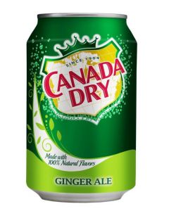 Canada Dry Ginger Ale Tray - 24 x 330 ml