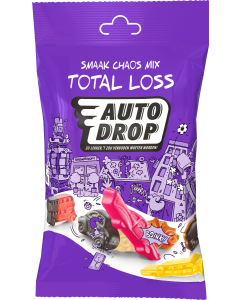 Autodrop Smaak Chaos Mix Total Loss Snackpack (85 gram)