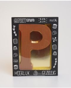 Melk Chocolade Letter P 135 Gram