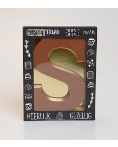 Melk Chocolade Letter S 135 Gram