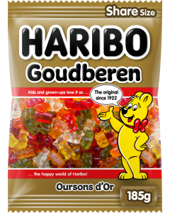 Haribo Goudberen 185 Gram