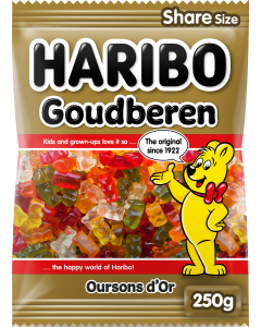 Haribo Goudberen 250 Gram