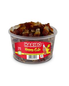 Haribo Happy Colaflesjes Groot 150 Stuks