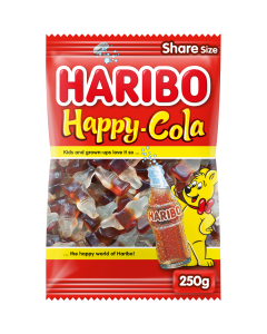 Haribo Happy Cola 250 Gram