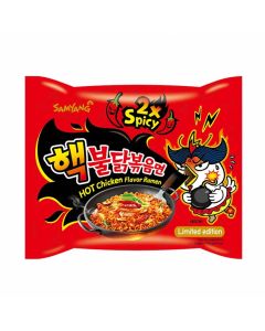 Samyang Spicy & Hot Chicken Noodles 140 Gram (2x Spicy)