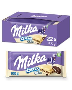 Milka Oreo White 22 x 100 Gram