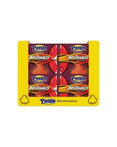 10 Hot Tamales Marshmallow Chicks - Doos 36 x 85 Gram