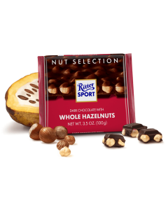 Ritter Sport Hele Hazelnoot Puur 100 Gram