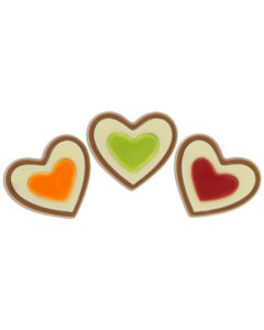 Chocolade Hartjes Melk Assortiment Doos 2,16 Kilo