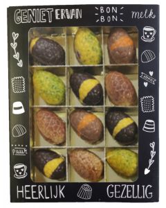 Pure Verwennerij Praline Paaseitjes 150 Gram