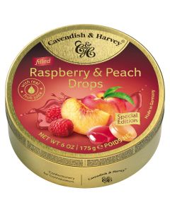 Cavendish & Harvey Framboos & Perzik 175 Gram