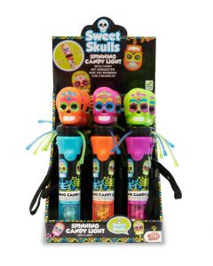 Spinnend lichtgevend Skelet - 12 Stuks
