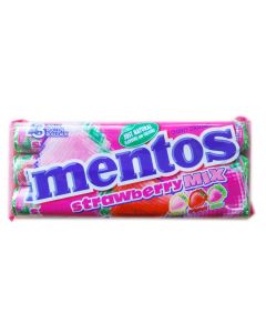 Mentos 3-Pack Aardbei