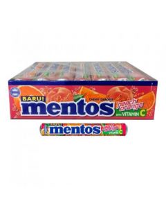 Mentos Peach Orange 29 Gram