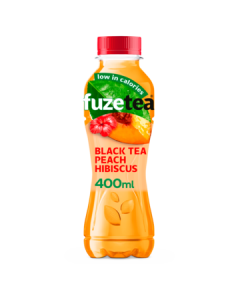 Fuze Tea Black Peach Hibiscus 0,4L