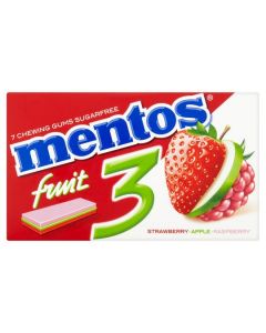 Mentos Kauwgom 3-Laags Fruit
