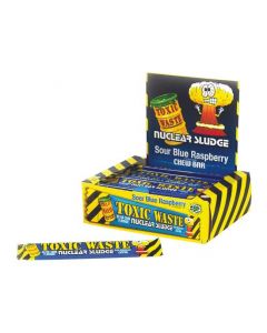 Toxic Waste Blue Raspberry Chew Bar Doos - 50 Stuks