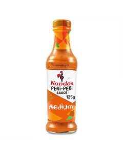 Nandos Medium Peri Peri Sauce 125 Gram