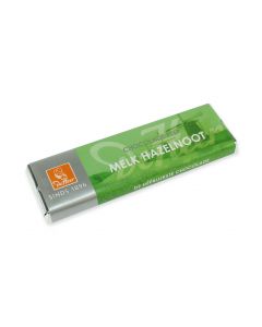 De Heer Melk Hazelnoot Chocolade Reep Doos - 24 x 75 Gram