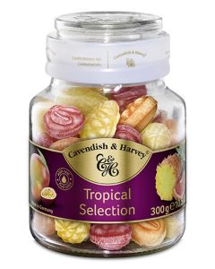 Cavendish & Harvey Tropical Jar 300 Gram