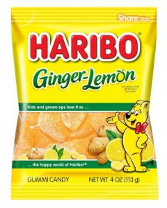 Haribo Ginger Lemon 113 Gram