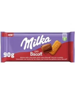 Milka Lotus Biscoff 90 Gram