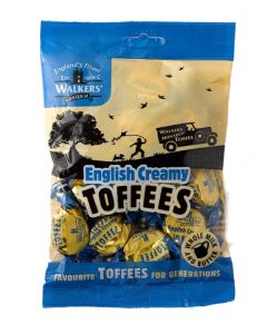 Walkers English Creamy Toffee 12 x 150 Gram