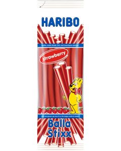 Haribo Balla Balla Aardbei Sticks 200 Gram