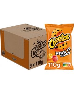 Cheetos Nibb It Rings Doos 9 x 110 Gram