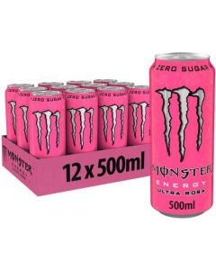Monster Ultra Rosa 12 x 500ML