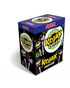 Kojak Bubbleknots Energypop Lolly - 100 stuks