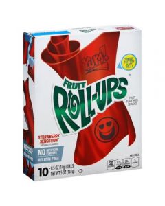 Fruit Roll Ups Strawberry Sensation 141 Gram