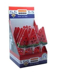 Watermeloen Lolly 80 Gram - 17 Stuks